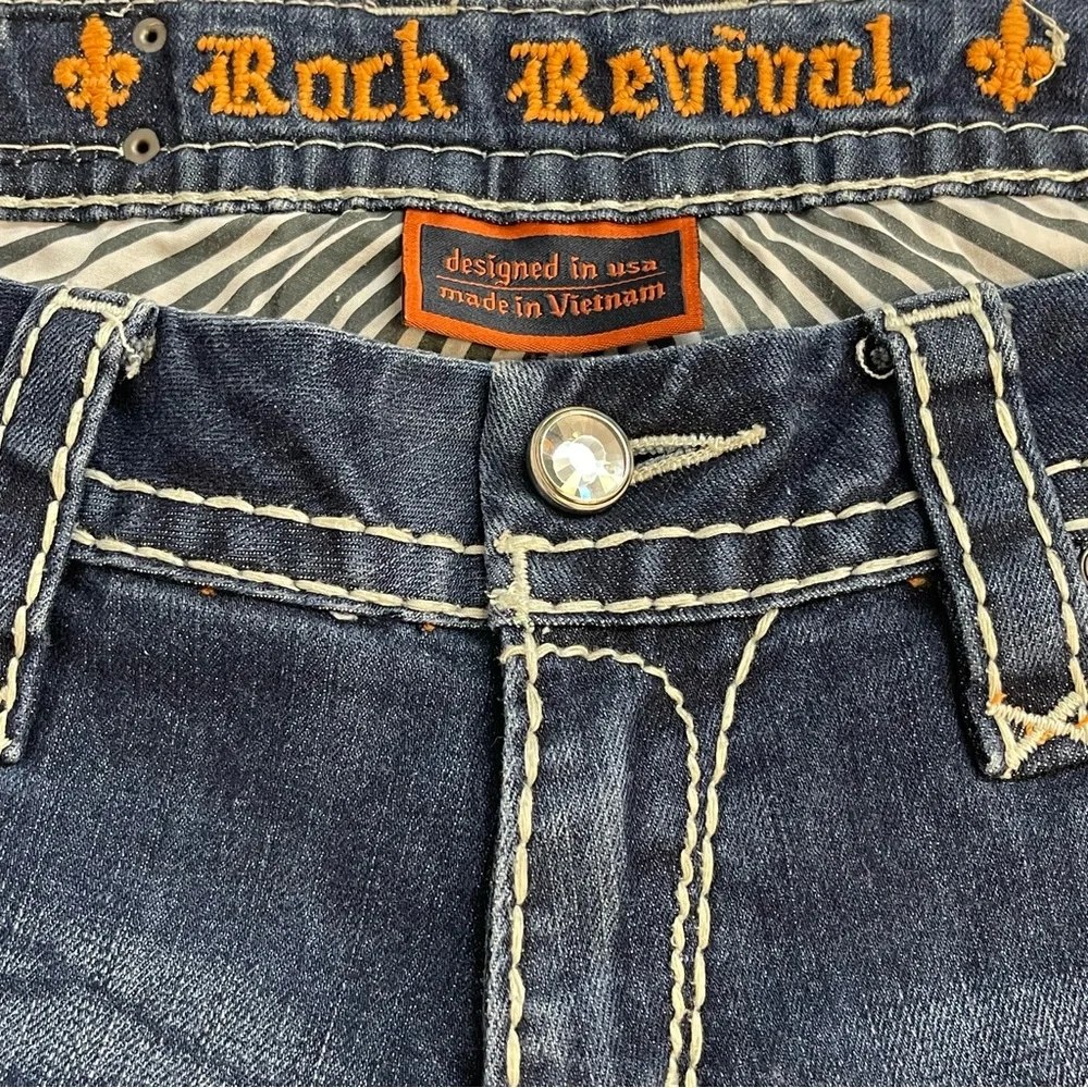 Rock Revival Women's Dark Blue Boot Cut Jeans